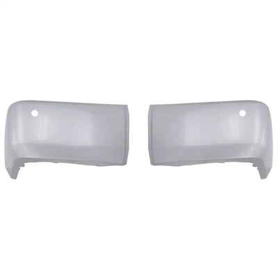 White plastic car door handle cover for DU3012 ecoological paintable bumper overlay