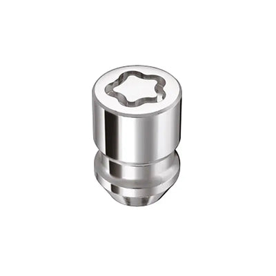 Shiny silver wheel lock from Durable 4 Pack 12X1.5 Con Whl Lok for easy use