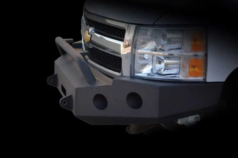 DV8 Offroad 07-13 Chevrolet Silverado 1500 Front Bumper - Black Powdercoat 