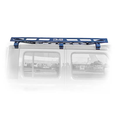 DV8 Offroad 07-18 Jeep Wrangler JK 4 DR / JL 2 & JT / 18 + Gladiator Roof Rack - Truck Automotive