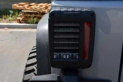 DV8 Offroad 07-18 Jeep Wrangler JK Horizontal LED Tail Light 