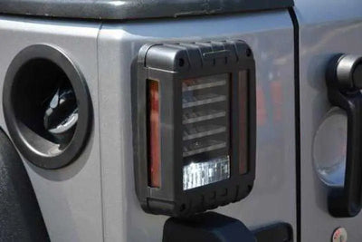 DV8 Offroad 07-18 Jeep Wrangler JK Horizontal LED Tail Light 