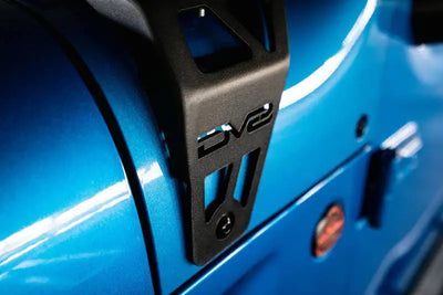 DV8 Offroad 20-22 Jeep JL 392/ JT Mojave Edition Dual Pod Light Mounts - Truck & Automotive