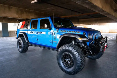 DV8 Offroad 20-22 Jeep JL 392/ JT Mojave Edition Dual Pod Light Mounts - Truck & Automotive