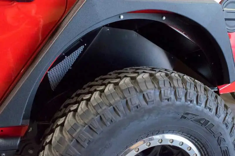 DV8 Offroad DV8 Offroad 2018+ Jeep Wrangler JL Rear Inner Fenders - Black
