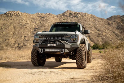 DV8 Offroad 2021 Ford Bronco A Pillar Dual Light Pod Drop Mounts - Lights