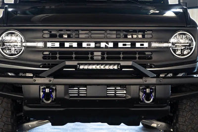 DV8 Offroad 21-22 Ford Bronco Factory Modular Front Bumper Bull Bar - Truck & Automotive