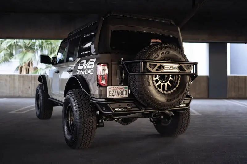 DV8 Offroad 21-23 Ford Bronco Rear License Plate Relocation Bracket - Truck & Automotive