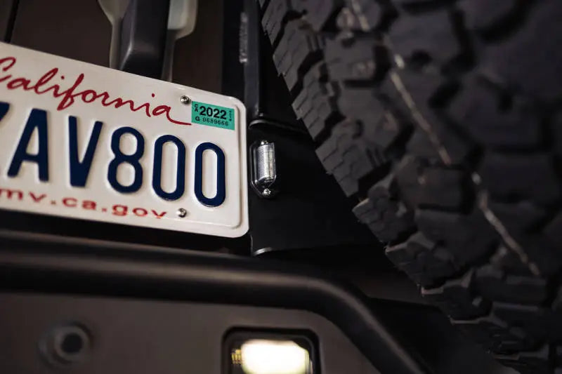 DV8 Offroad 21-23 Ford Bronco Rear License Plate Relocation Bracket - Truck & Automotive
