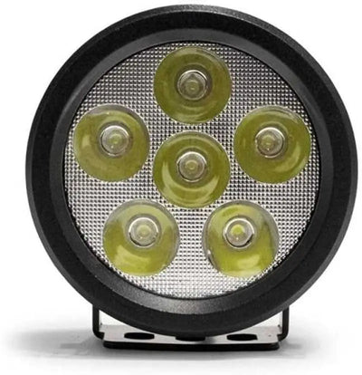 DV8 Offroad 3.5in Round 16W Driving Light Spot 3W LED - Black 
