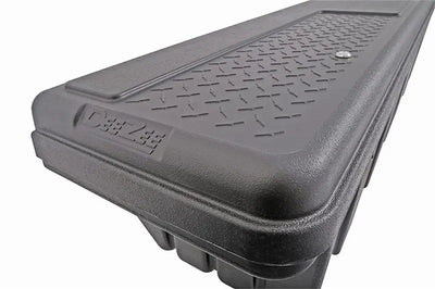 DZ6170P Dee Zee tool box crossover with black plastic diamond plate grip