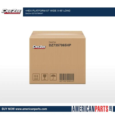DZ7357065HP Dee Zee + Hex Platform 57’ Wide X 65’ Long - Roof Rack