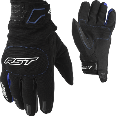 RST Rider CE Summer Gloves - Available in Black/Black, Black/Blue, Black/Red - Rst