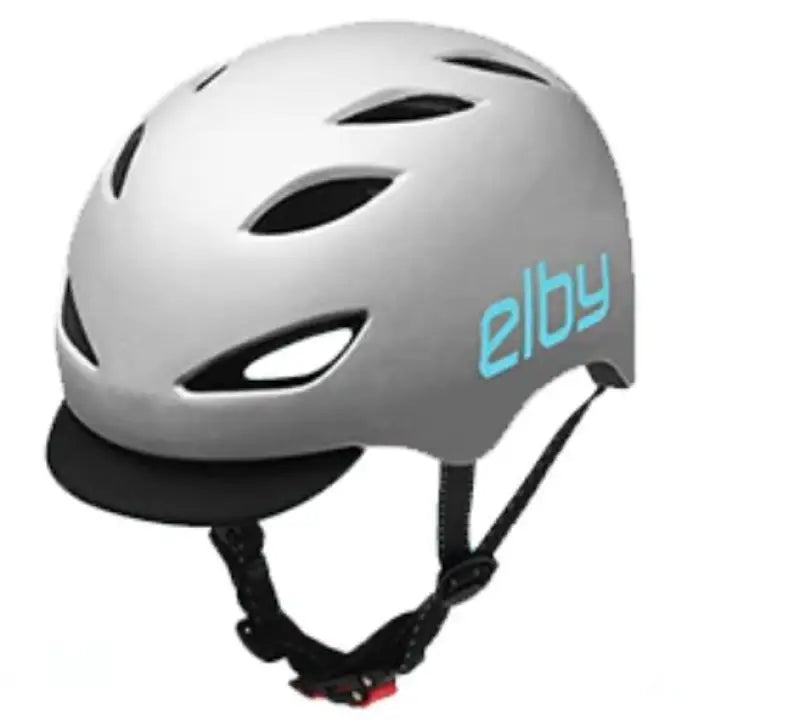 Elby Bikes Urban Cmmutr Helmet with Visor, Putty M/L
