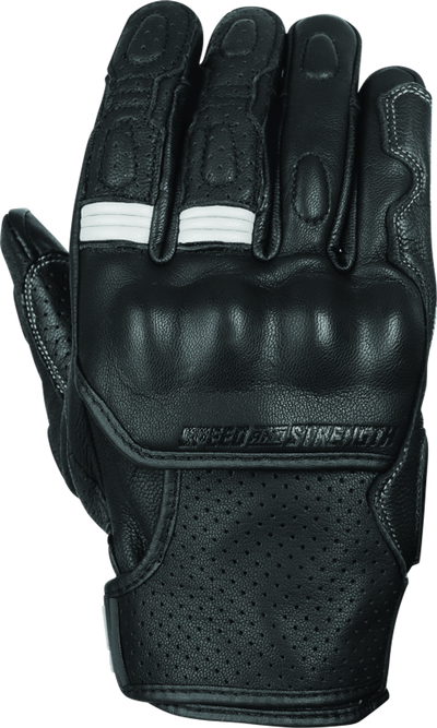 Speed and Strength Twist of Fate Leather Gloves Black/Red - Medium - 892321