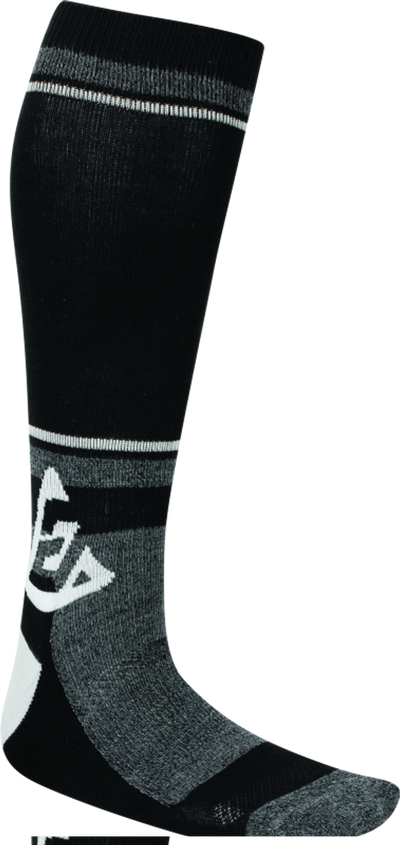 Answer Moto Socks Black Youth - Small/Medium - 447147 - Apparel