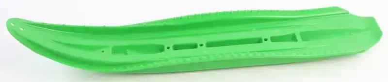 Bright green plastic snowmobile ski runner for Ea/Slp Mohawk Ski S/M, perfect for slp mohawk skis