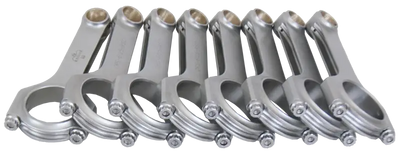 Eagle Chevrolet LS H Beam Stroker Connecting Rods 6.125in Length (Set of 8) - CRS6125O3DL19