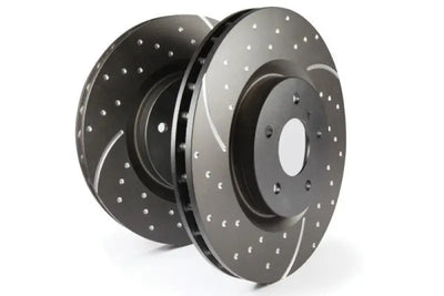 EBC 00-06 Audi TT Quattro 1.8 Turbo (225bhp) GD Sport Rear Rotors - Truck & Automotive