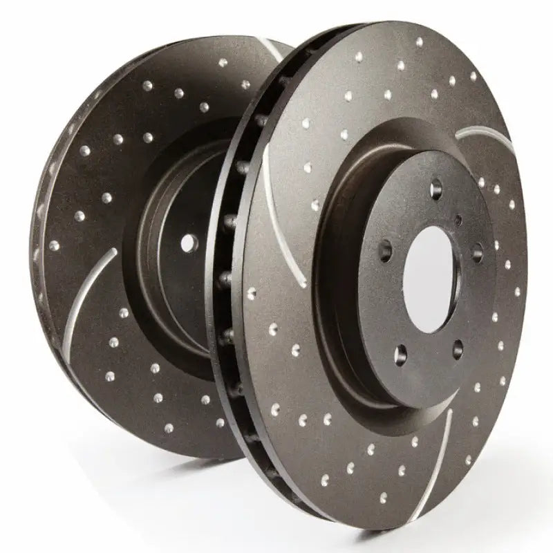 EBC 00-06 Audi TT Quattro 1.8 Turbo (225bhp) GD Sport Rear Rotors - Truck & Automotive