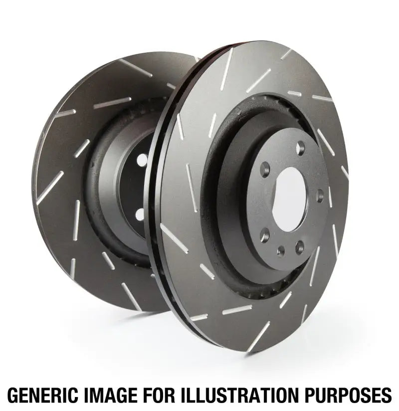 EBC 01-02 Toyota Sequoia 4.7 USR Slotted Front Rotors - Truck & Automotive
