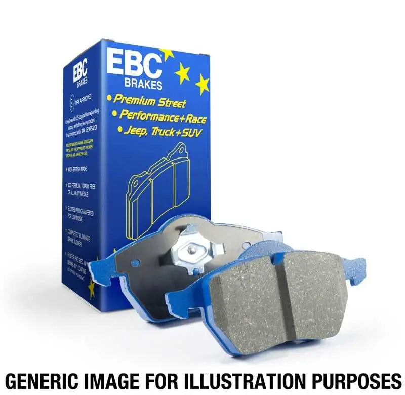EBC 01-04 Aston Martin Vanquish 5.9 (AP Caliper) Bluestuff Front Brake Pads 