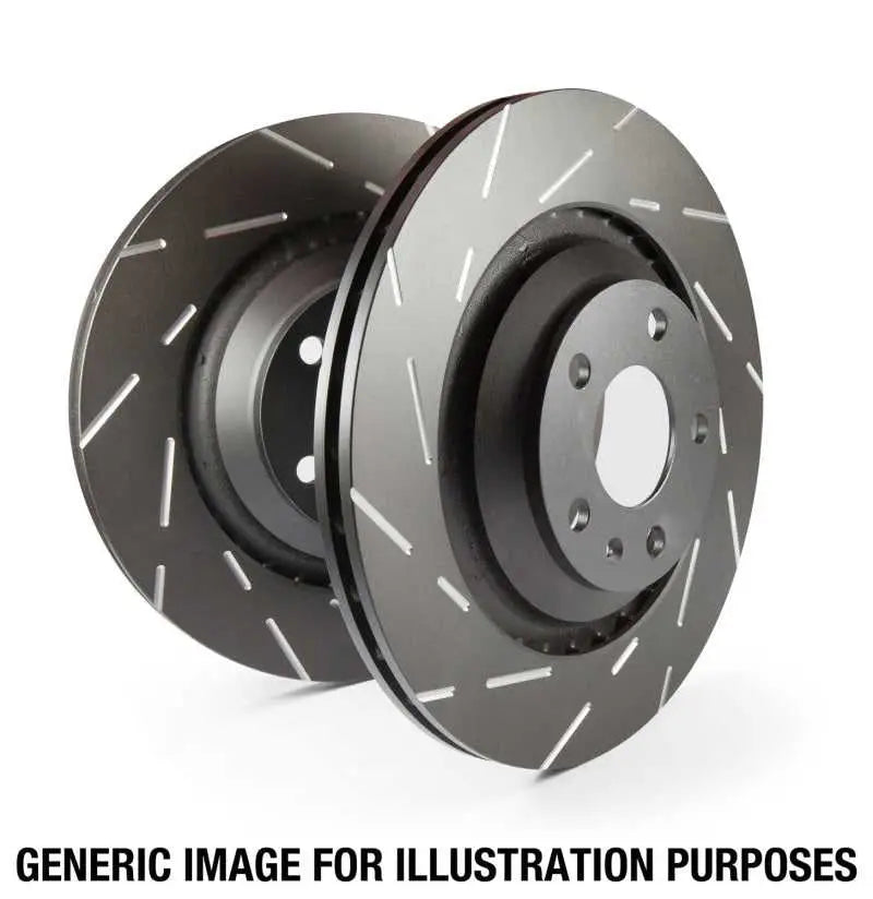 EBC 02-03 Honda Civic Hatchback 2.0 Si USR Slotted Rear Rotors 