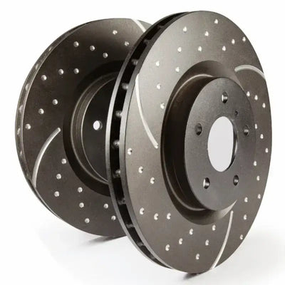 EBC 12 + Audi A6 Quattro 3.0 Supercharged GD Sport Rear Rotors - Truck & Automotive