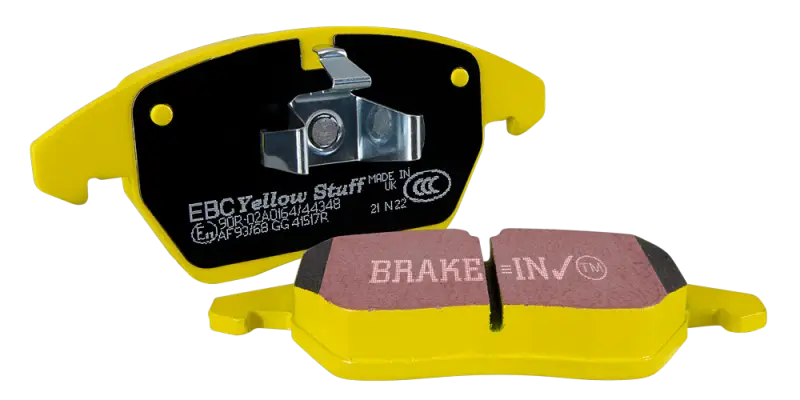 EBC 12+ Fiat 500 1.4 Turbo Abarth Yellowstuff Front Brake Pads 