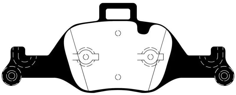 EBC 17+ BMW 530 2.0L Turbo (G30) Ultimax Front Brake Pads - UD2060