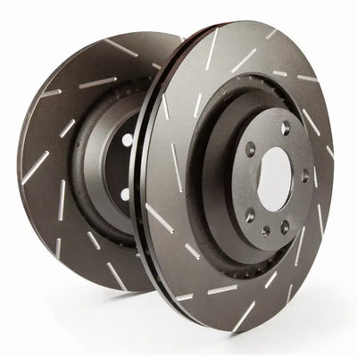 EBC 2016-2017 Lexus RC200t 2.0L Turbo F-Sport USR Slotted Front Rotors - Truck & Automotive