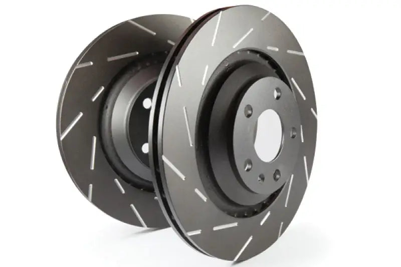 EBC 2018+ Ford F-150 2.7L Twin Turbo (2WD) Electric PB USR Slotted Rear Rotors - USR7784