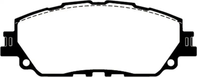 EBC 2019+ Lexus ES300H 2.5L Hybrid Redstuff Front Brake Pads, low dust ceramic pads ideal for fast street use on high HP imports and muscle cars, Truck & Automotive, Parts, Brakes, Rotors & Pads, AVADA - Best Sellers