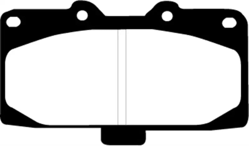 EBC 89-95 Nissan Skyline (R32) 2.6 Twin Turbo GT-R Redstuff Front Brake Pads - Truck & Automotive