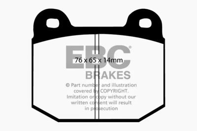 EBC 99-03 Mitsubishi Lancer Evolution 2.0 Turbo Bluestuff Rear Brake Pads - Truck & Automotive