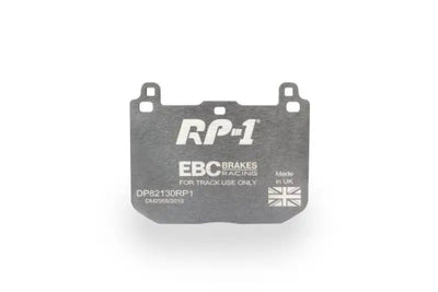Gray brake pad for BMW 1 Series RP-1 Race from EBC Racing front brake pads