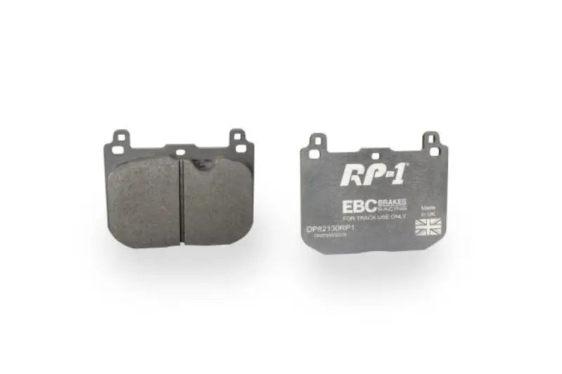 Gray brake pads for BMW 1 Series RP-1 Race by EBC Racing front brake pads