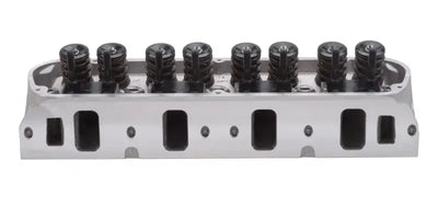 Edelbrock 1Pr SBF Cyl Head E-205 2 08 Intake Complete Assembled w/ Springs - Truck & Automotive