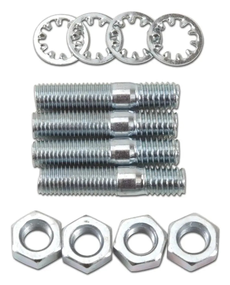 Edelbrock 5/16-18 x 1-1/2 Stud Kit with washers and nuts for truck parts & accessories