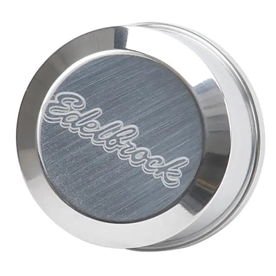 Edelbrock Billet Aluminum Breather w/ Polished Finish - Truck & Automotive