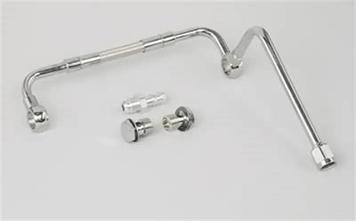 Edelbrock Dual Feed Line/Thunder Series Carb w/ O Fuel Filter - Truck & Automotive