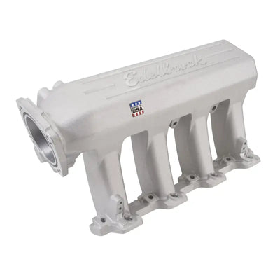 Silver aluminum intake manifold for Edelbrock Manifold EFI Pro-Flo XT LS2 As Cast