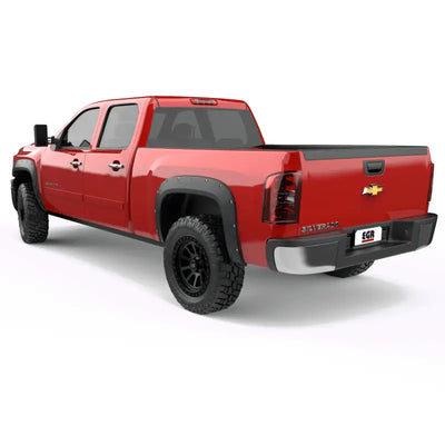 EGR 07-13 Chevrolet Silverado Bolt Style Fender Flares - Set of 4 - Truck & Automotive