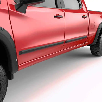 EGR 19-23 Chevrolet Silverado/Gmc Sierra Rugged Body Side Molding 4Pc Set Crew Cab 