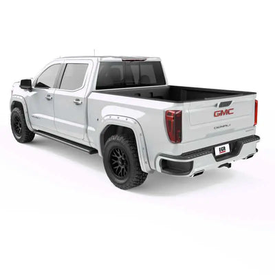 EGR 19-23 Gmc Sierra 1500 Summit Traditional Bolt-On Look Fender Flares White Set Of 4 