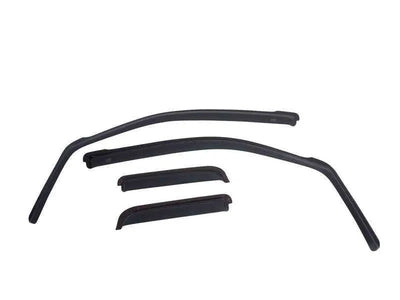 EGR 19-23 Ram 2500/3500 In-Channel Window Visors Front/Rear Set Matte Black Crew Cab 
