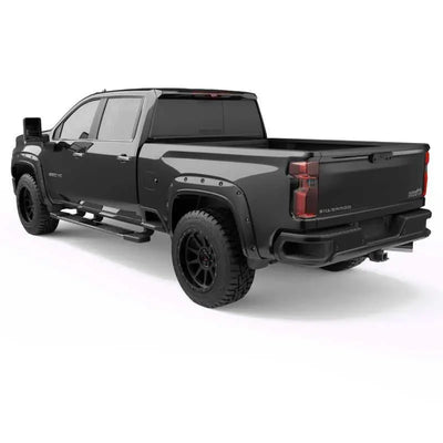 EGR 20-23 Chevrolet Silverado 2500Hd/3500Hd Traditional Bolt-On Look Fender Flares Black Set Of 4 