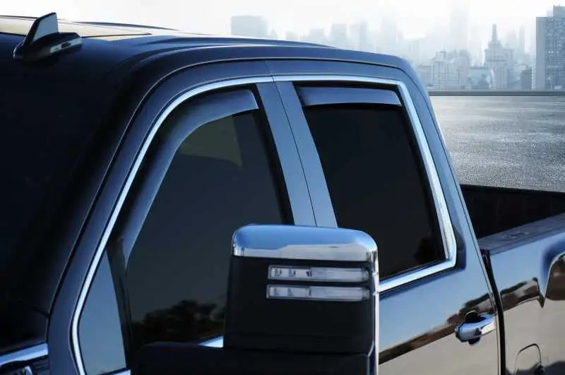 EGR 20-23 Chevrolet Silverado HD In-Channel Window Visors - Matte Black 