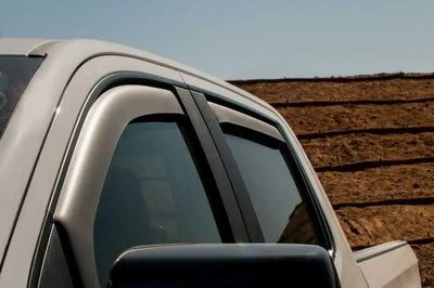 EGR 2019 Chevy 1500 Crew Cab In-Channel Window Visors - Dark Smoke 