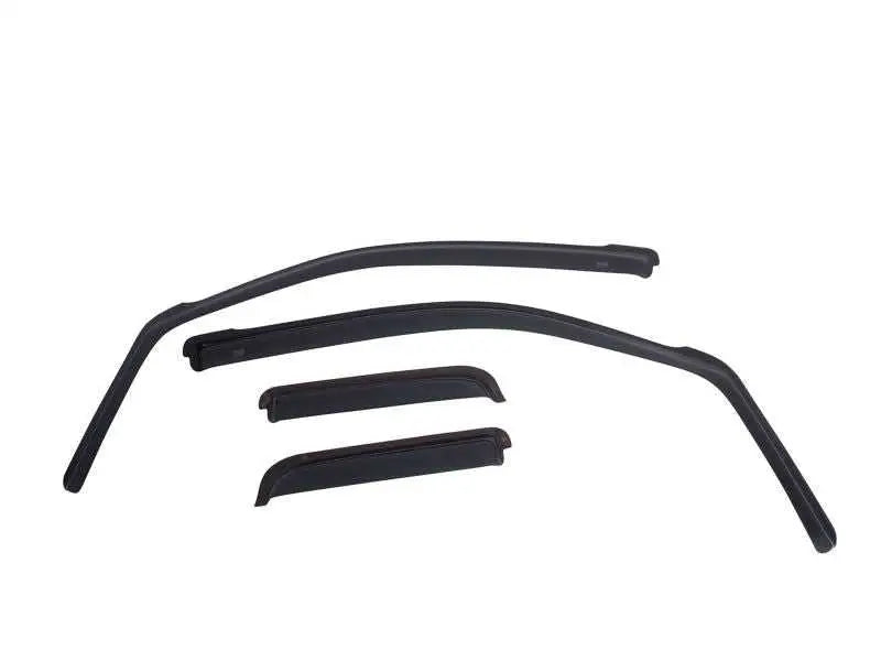 EGR 2019 Chevy 1500 Crew Cab In-Channel Window Visors - Dark Smoke 